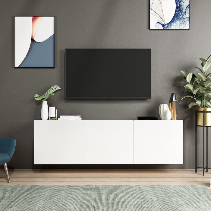 Hanah Home Soporte para TV Blanco Hanah Home Soporte para TV Blanco